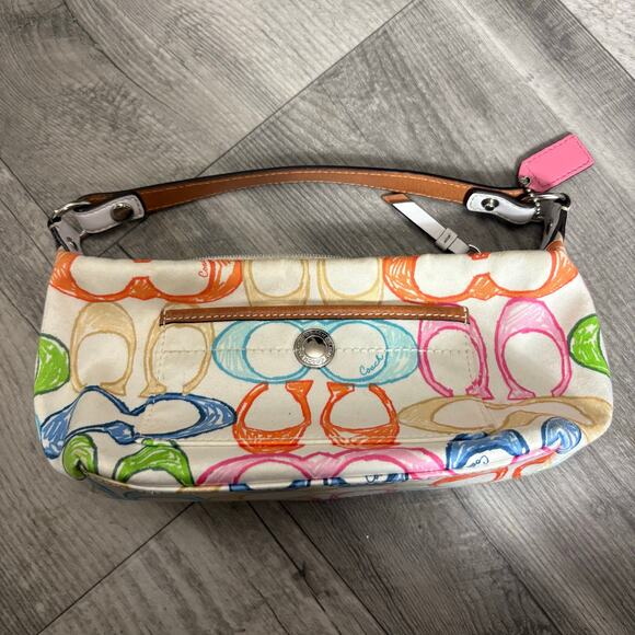 Coach Rainbow Scribble Mini Bag - Picture 1 of 4